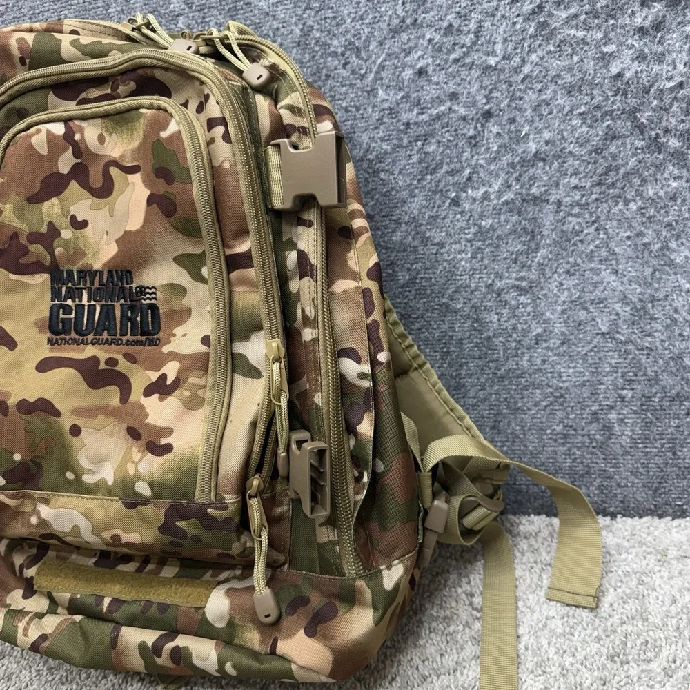 Sparta Gear‎ 3 Day Stretch Backpack Maryland National Guard bag Camo Tactical